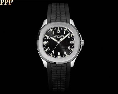 PPF Factory Patek Philippe Replica Watch Aquanaut Date 5167A  Black Dial Octagon Metal 40mm Watch